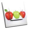 Interrupteur décoré 3 Pommes