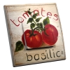 Interrupteur décoré Tomate basilic