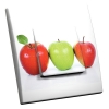 Interrupteur décoré 3 Pommes