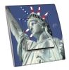 Interrupteur décoré  New York - Statue of Liberty