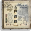 TABLEAU UNO 20X20 PHARE D'OUESSANT