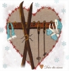 INTERRUPTEUR DECORE  COEUR D'HIVER